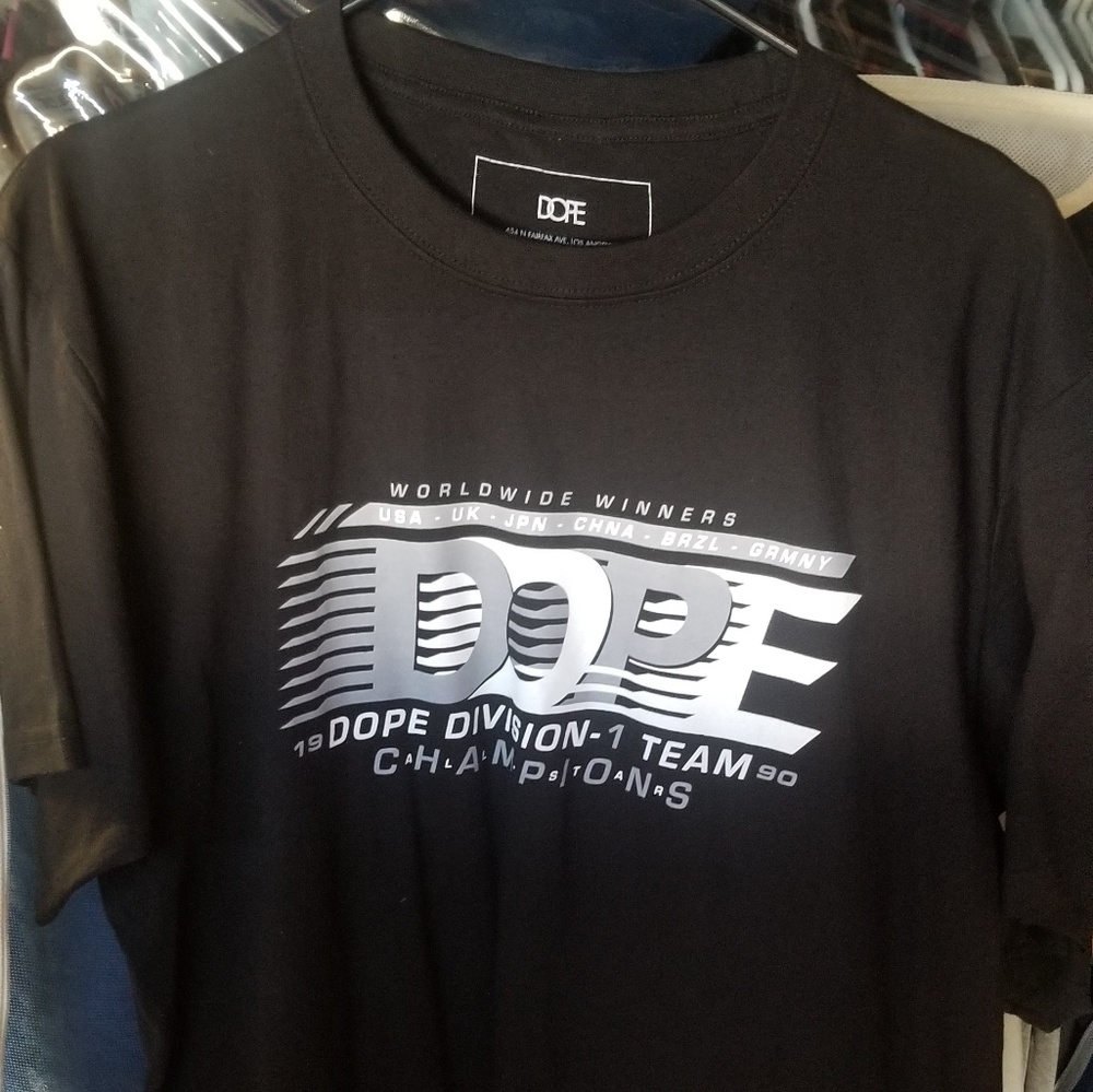 Mens L dope shirt